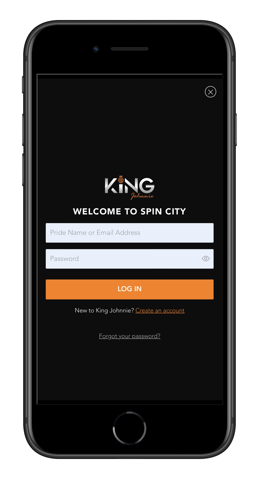 King Johnnie Casino Login